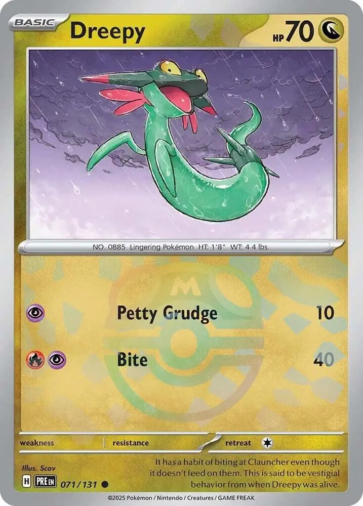 Dreepy (Poke Ball Pattern), Prismatic Evolutions 071/131