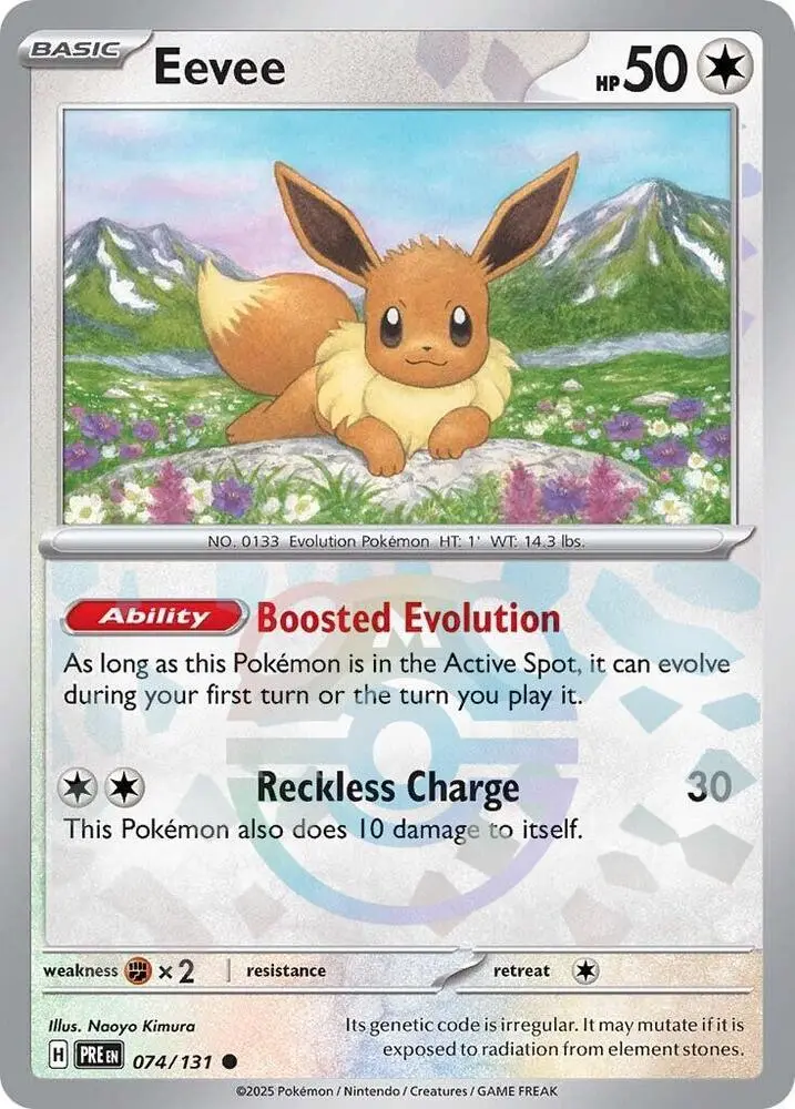Eevee (Poke Ball Pattern), Prismatic Evolutions 074/131