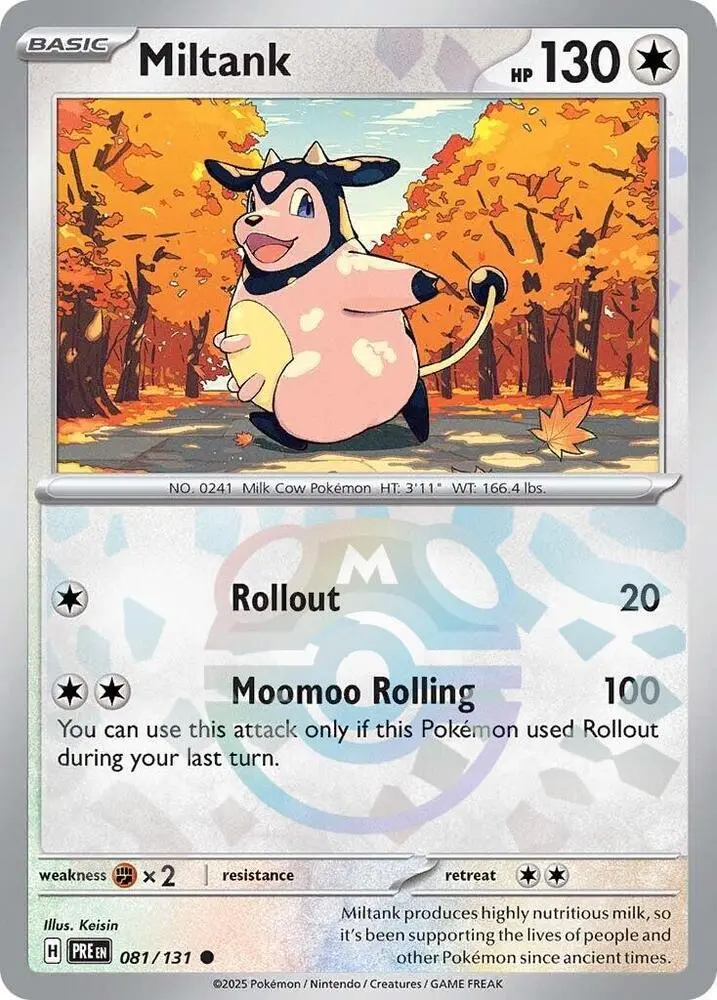 Miltank (Poke Ball Pattern), Prismatic Evolutions 081/131