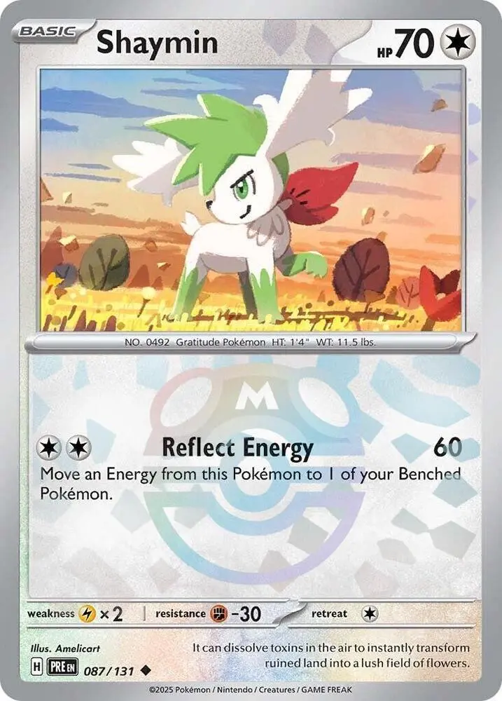 Shaymin (Poke Ball Pattern), Prismatic Evolutions 087/131
