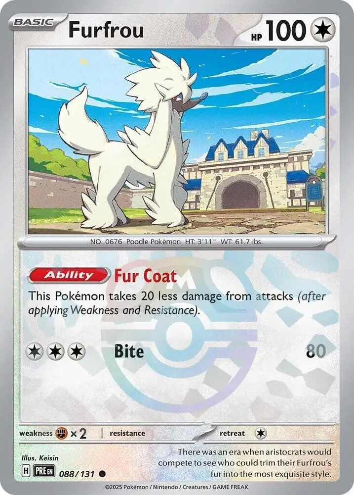 Furfrou (Poke Ball Pattern), Prismatic Evolutions 088/131