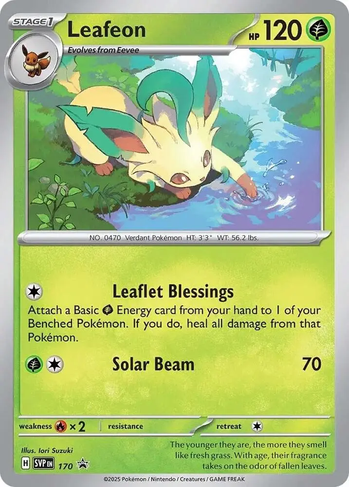 Leafeon, SVP Black Star Promos 170/225