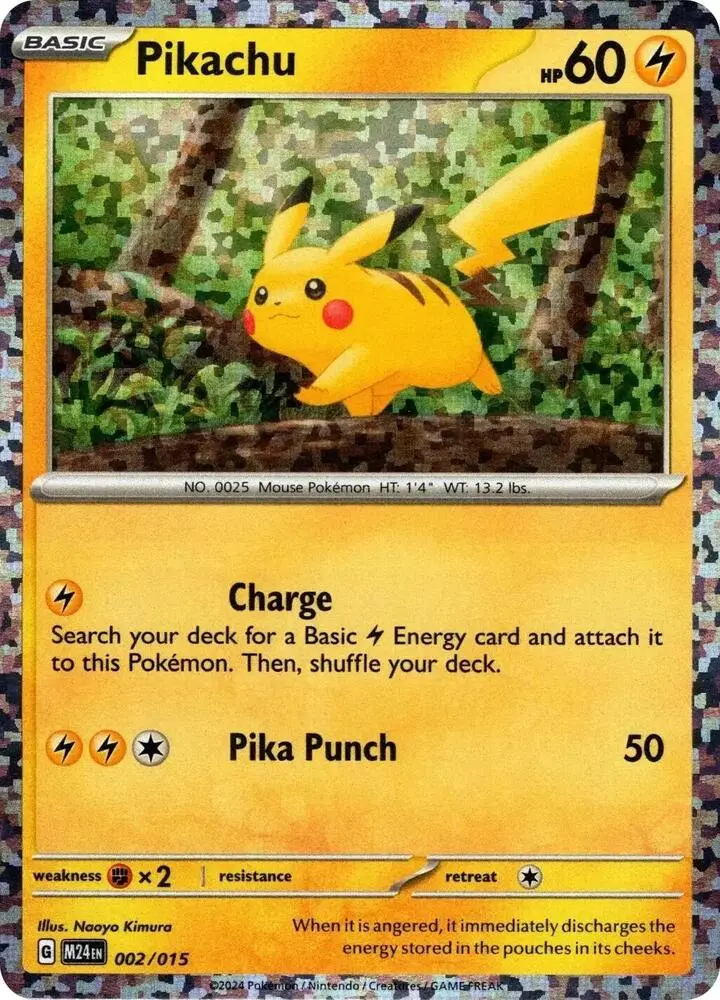 Pikachu, McDonald's Collection 2024 2/15