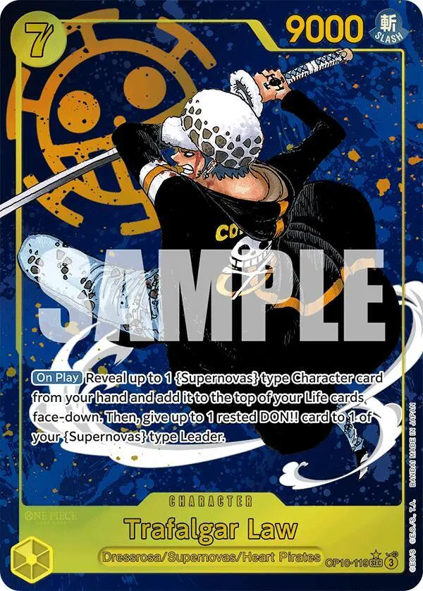 Trafalgar Law (Alt Art), Royal Blood OP10-119