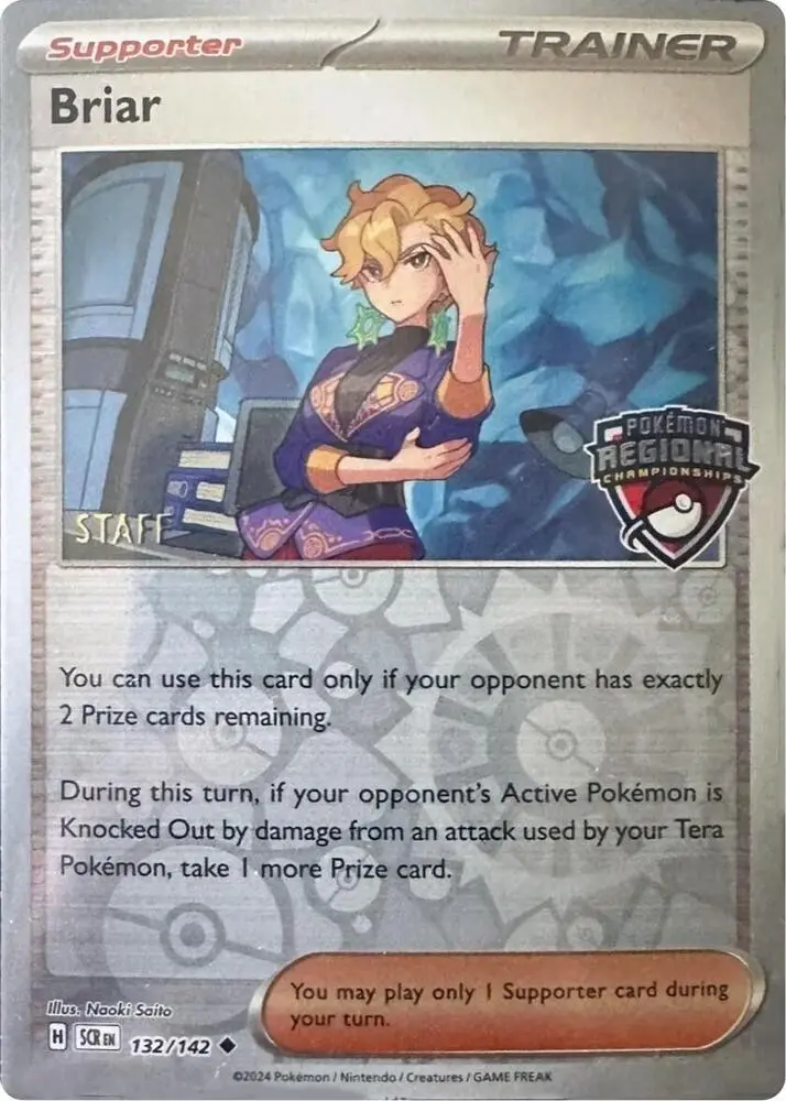 Briar, League & Championship Cards 132/142
