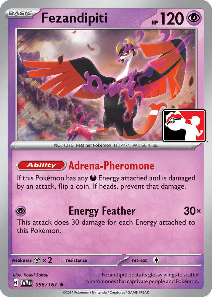 Fezandipiti, Prize Pack Series Cards 096/167