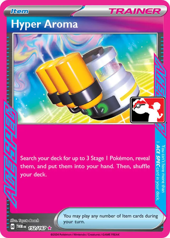 Hyper Aroma, Prize Pack Series Cards 152/167