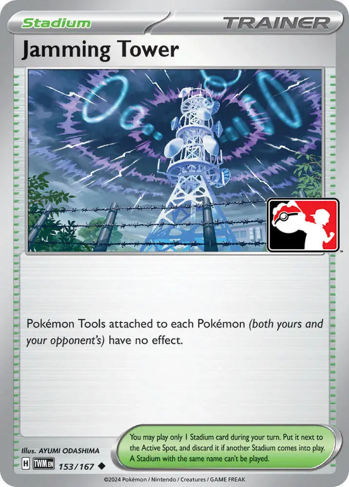Jamming Tower, Prize Pack Series Cards 153/167
