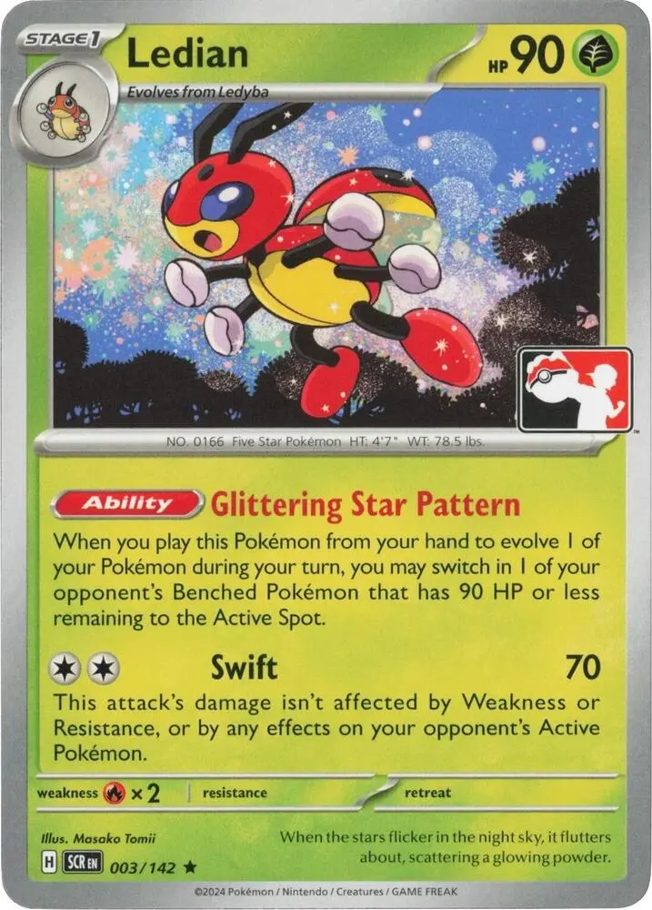 Ledian, Prize Pack Series Cards 003/142