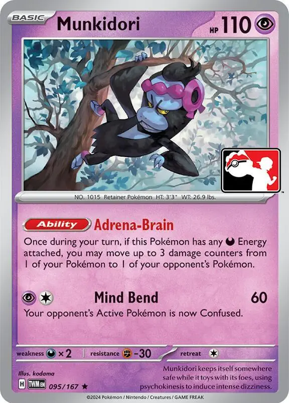 Munkidori, Prize Pack Series Cards 095/167
