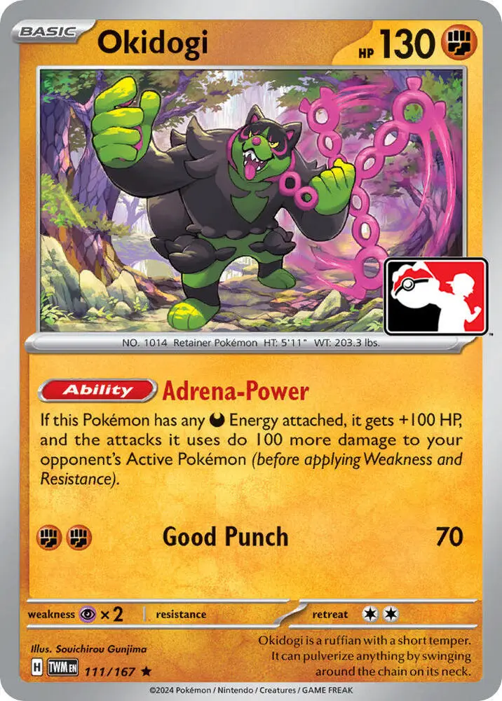 Okidogi, Prize Pack Series Cards 111/167