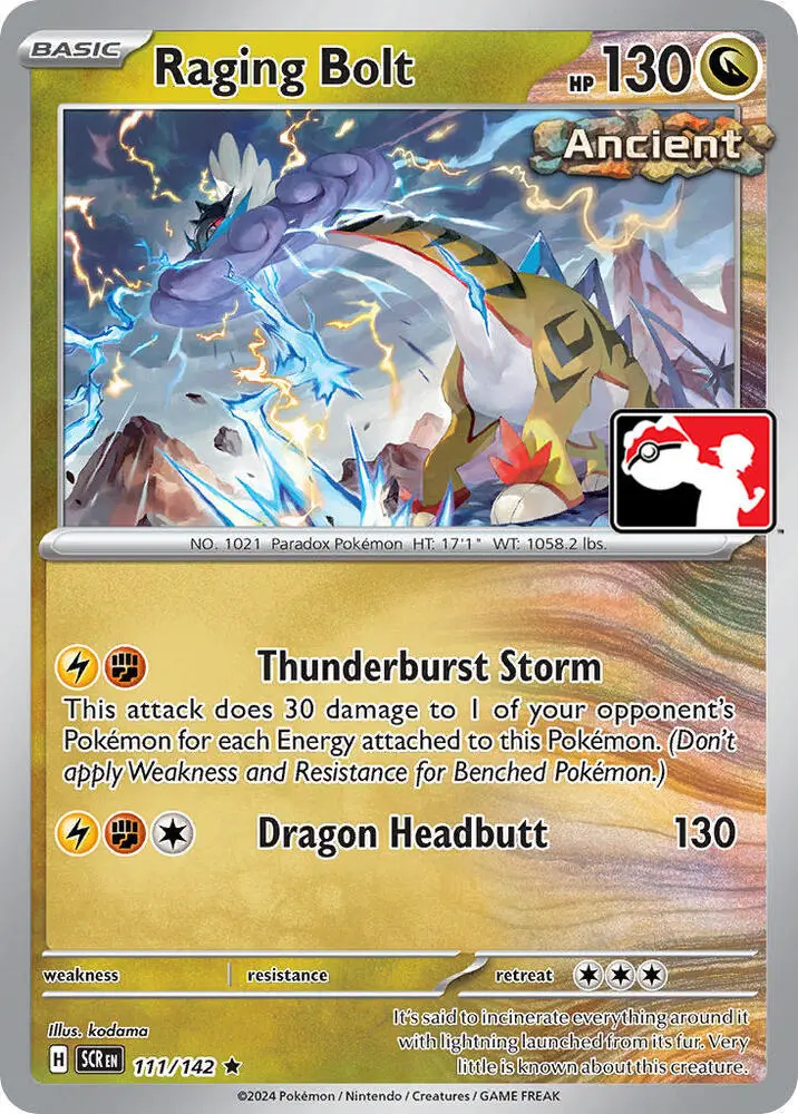 Raging Bolt, Prize Pack Series Cards 111/142