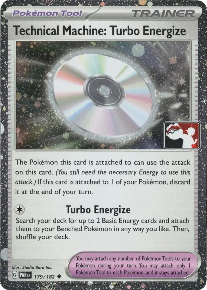 Technical Machine: Turbo Energize, Prize Pack Series Cards 179/182