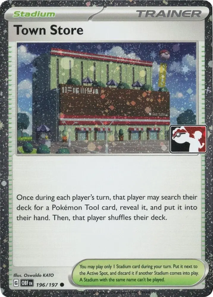 Town Store, Prize Pack Series Cards 196/197