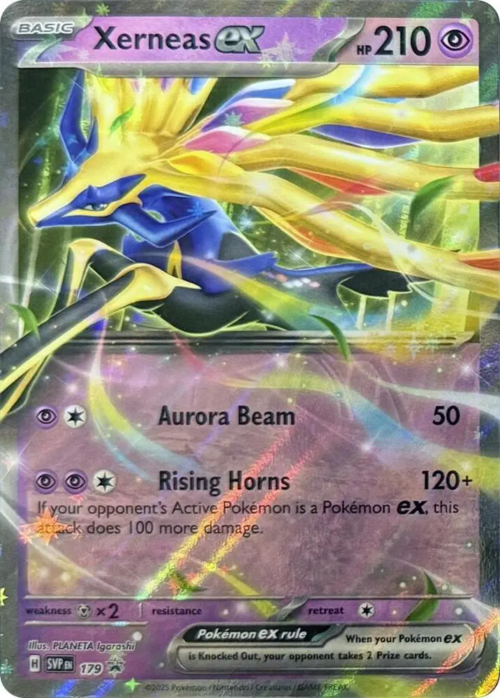 Xerneas ex, SVP Black Star Promos 179/225
