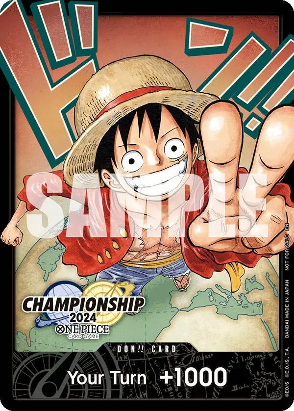 DON!! Card (Championship 2024 World Final), One Piece Promotion Cards DON!!