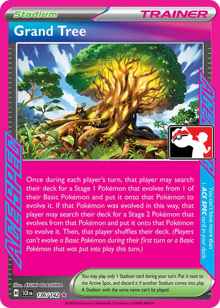 Grand Tree, Prize Pack Series Cards 136/142