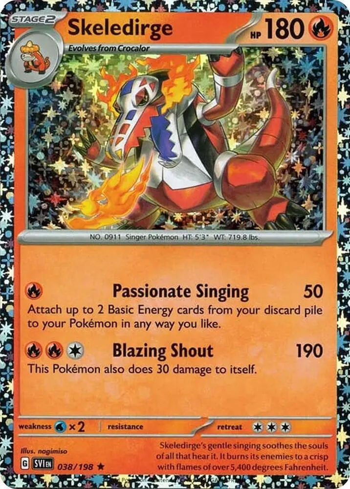 Skeledirge, Miscellaneous Cards & Products 038/198