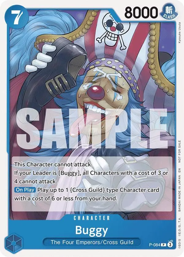 Buggy (OP10 Release Event), One Piece Promotion Cards P-084