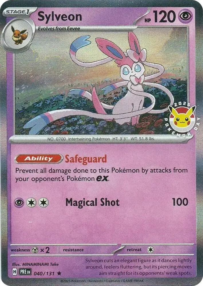 Sylveon, Miscellaneous Cards & Products 040/131