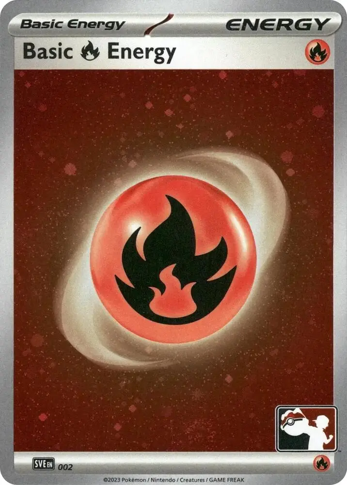 Basic Fire Energy, Prize Pack Series Cards 002