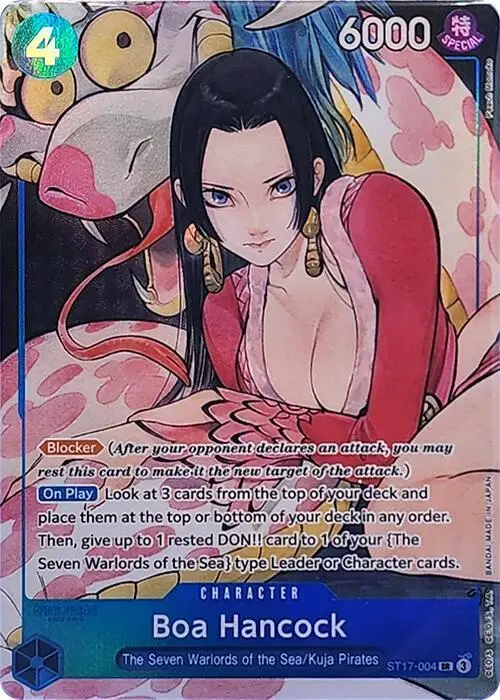 Boa Hancock (Illustration Box Vol.1 Textured), One Piece Promotion Cards ST17-004