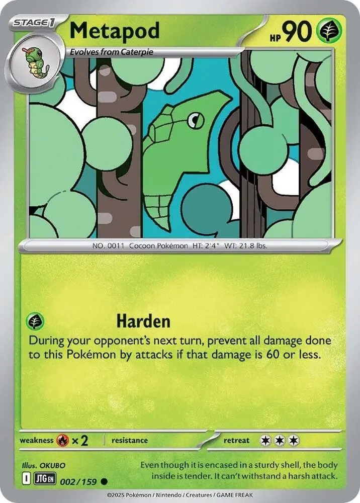 Metapod, Journey Together 002/159