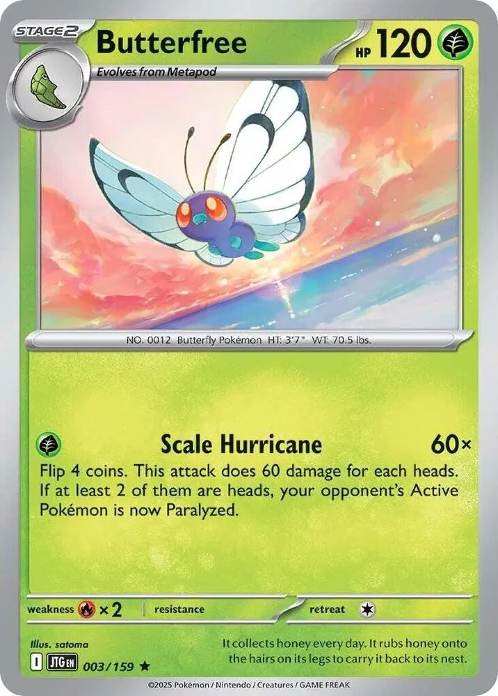 Butterfree, Journey Together 003/159