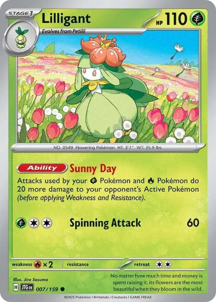 Lilligant, Journey Together 007/159