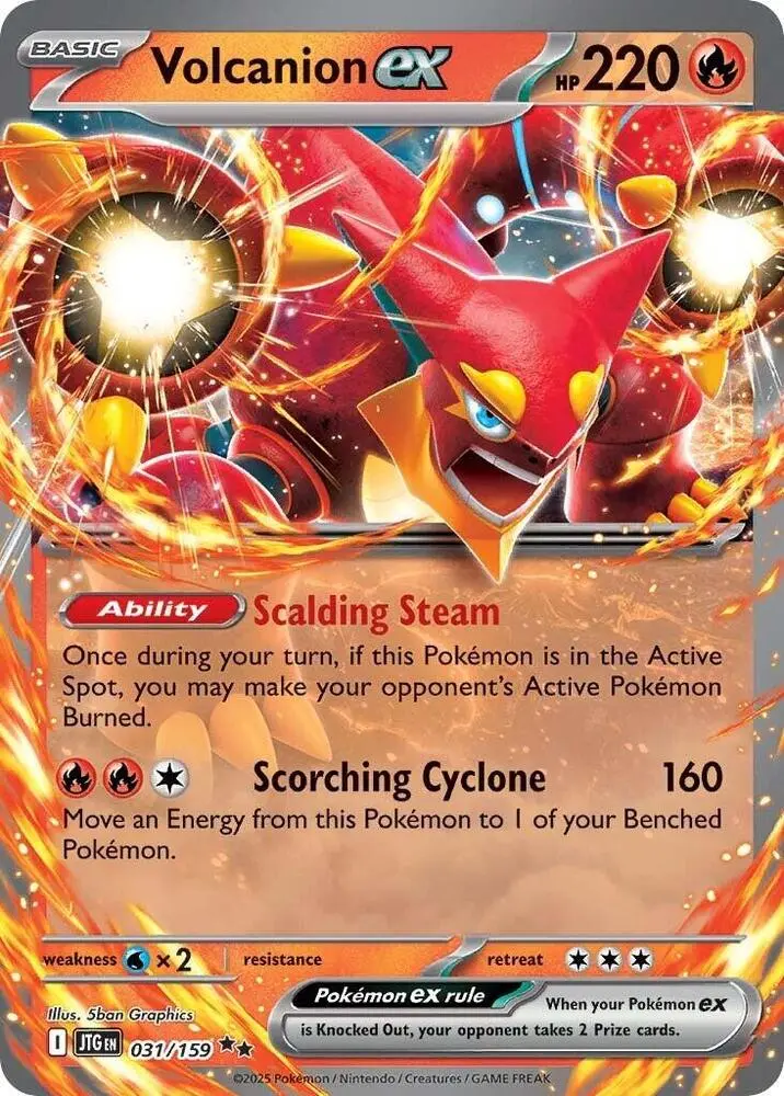 Volcanion ex, Journey Together 031/159