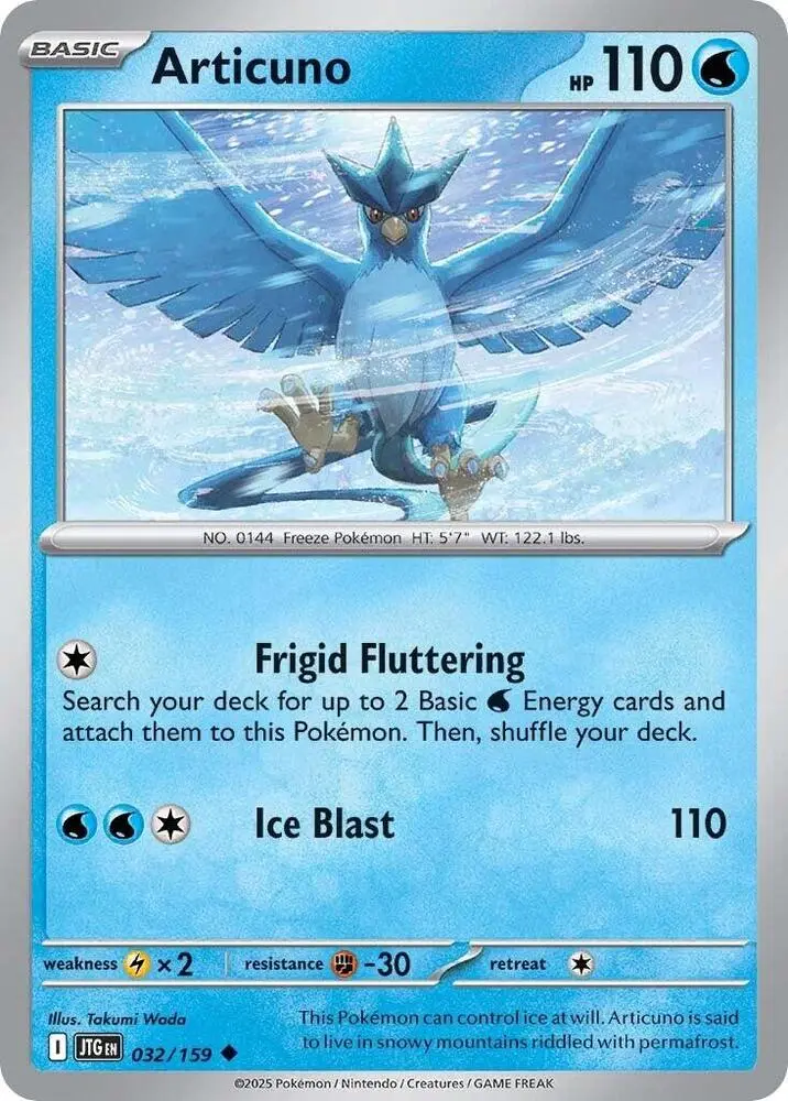 Articuno, Journey Together 032/159