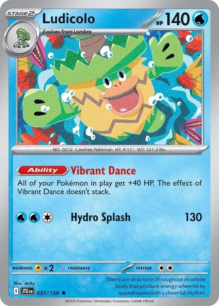 Ludicolo, Journey Together 037/159