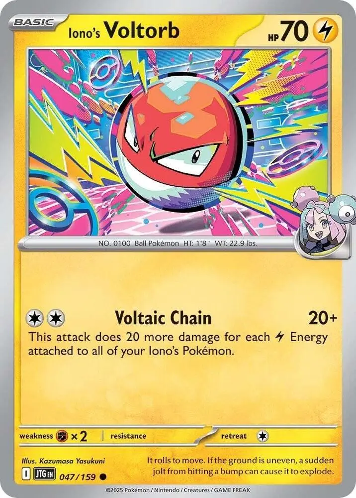 Iono's Voltorb, Journey Together 047/159