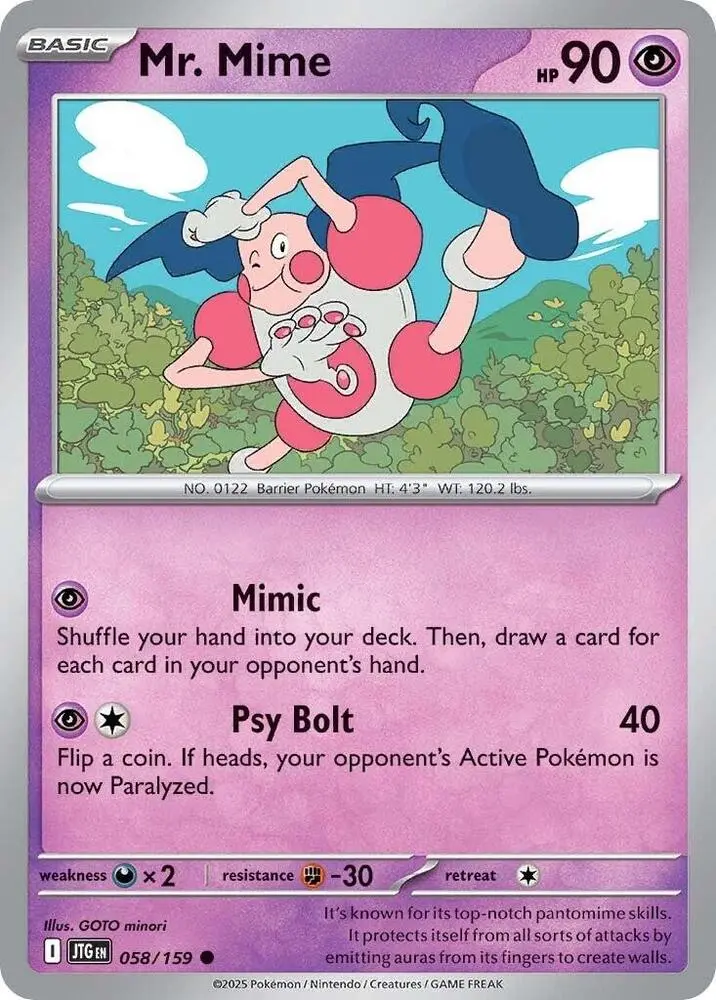 Mr. Mime, Journey Together 058/159
