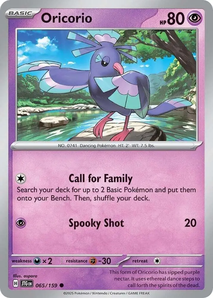 Oricorio, Journey Together 065/159