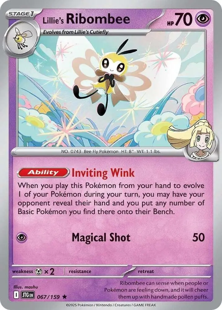 Lillie's Ribombee, Journey Together 067/159