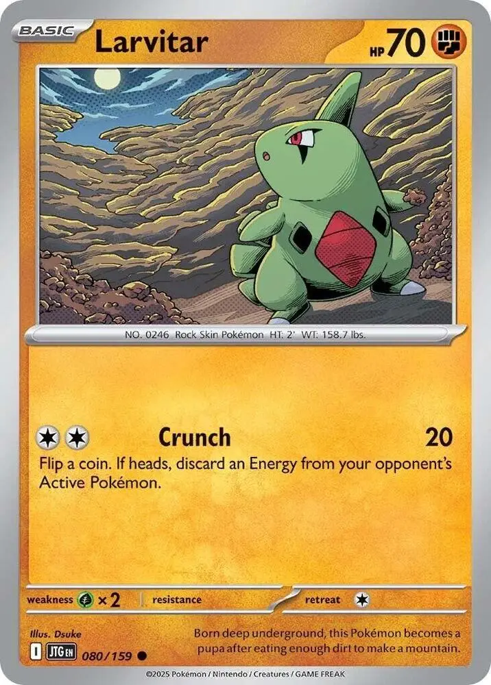 Larvitar, Journey Together 080/159