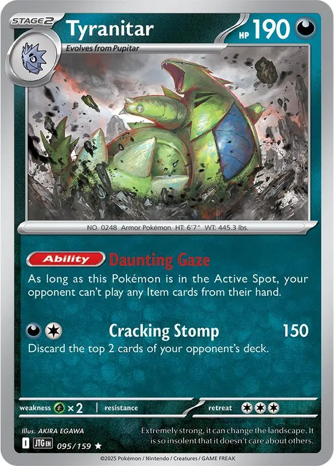 Tyranitar, Journey Together 095/159