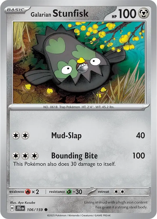Galarian Stunfisk, Journey Together 106/159
