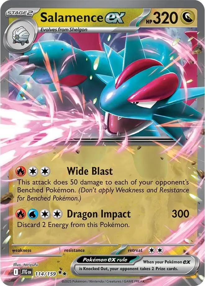 Salamence ex, Journey Together 114/159