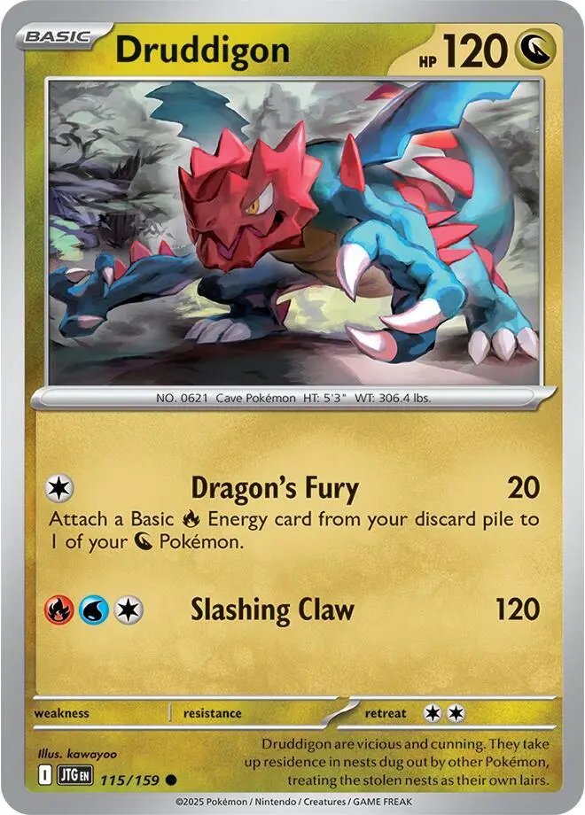 Druddigon, Journey Together 115/159