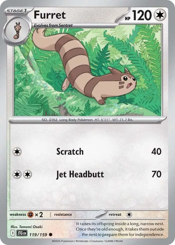 Furret, Journey Together 119/159