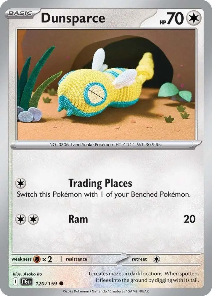 Dunsparce, Journey Together 120/159