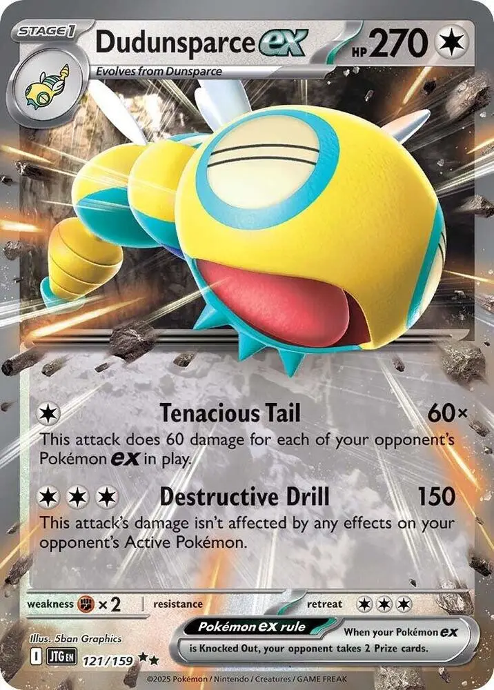 Dudunsparce ex, Journey Together 121/159