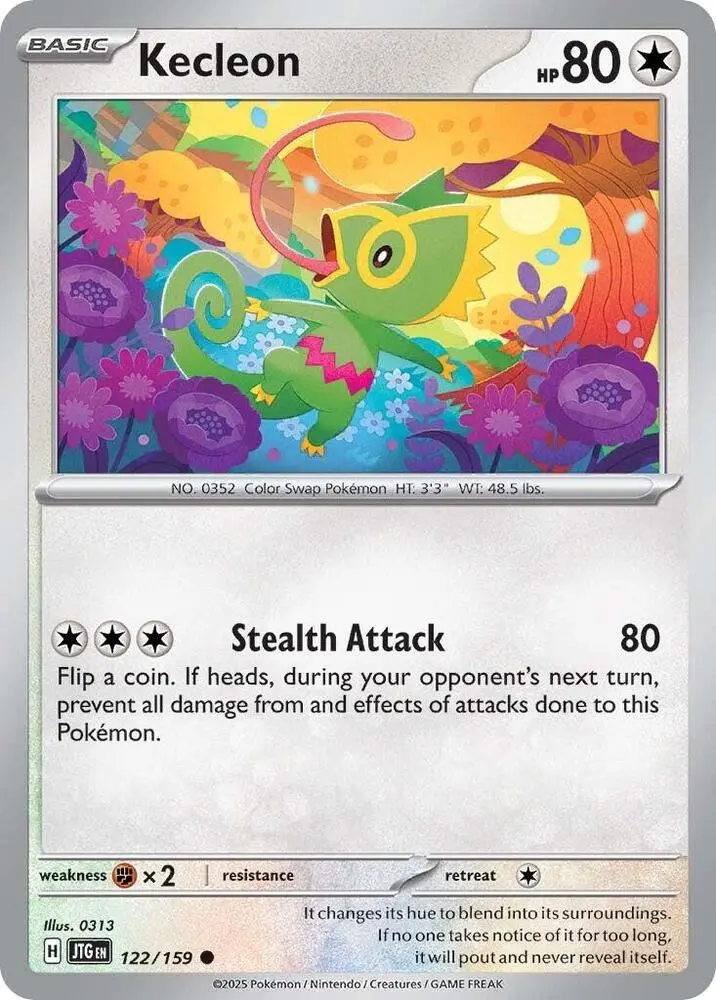 Kecleon, Journey Together 122/159