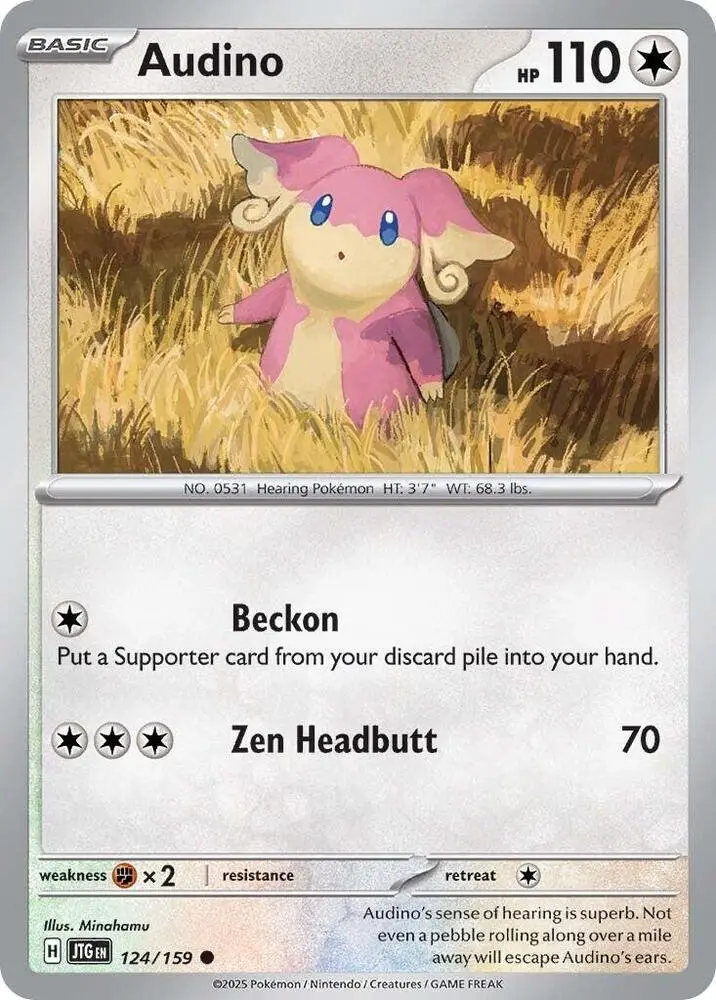 Audino, Journey Together 124/159