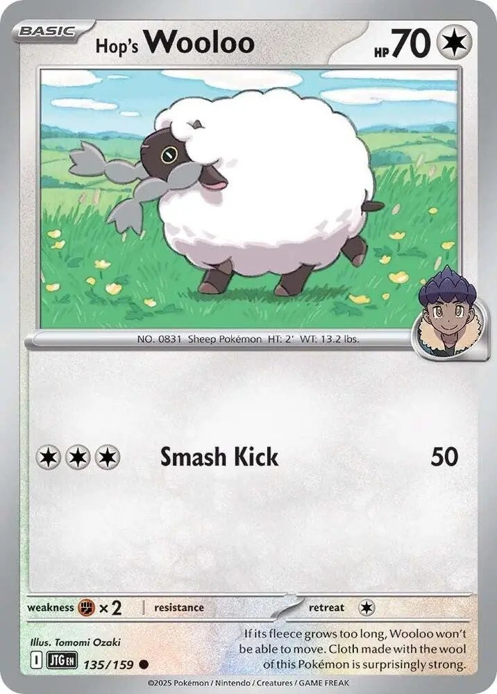 Hop's Wooloo, Journey Together 135/159