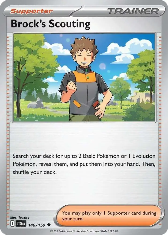 Brock's Scouting, Journey Together 146/159