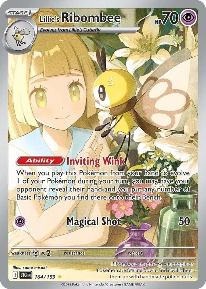 Lillie's Ribombee, Journey Together 164/159