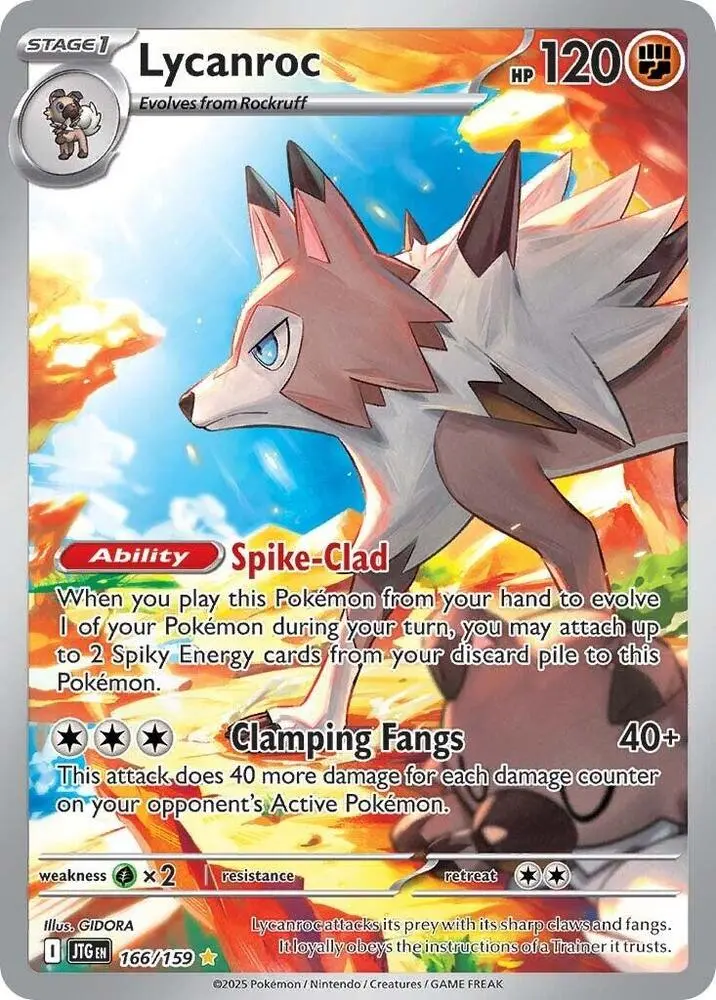 Lycanroc, Journey Together 166/159